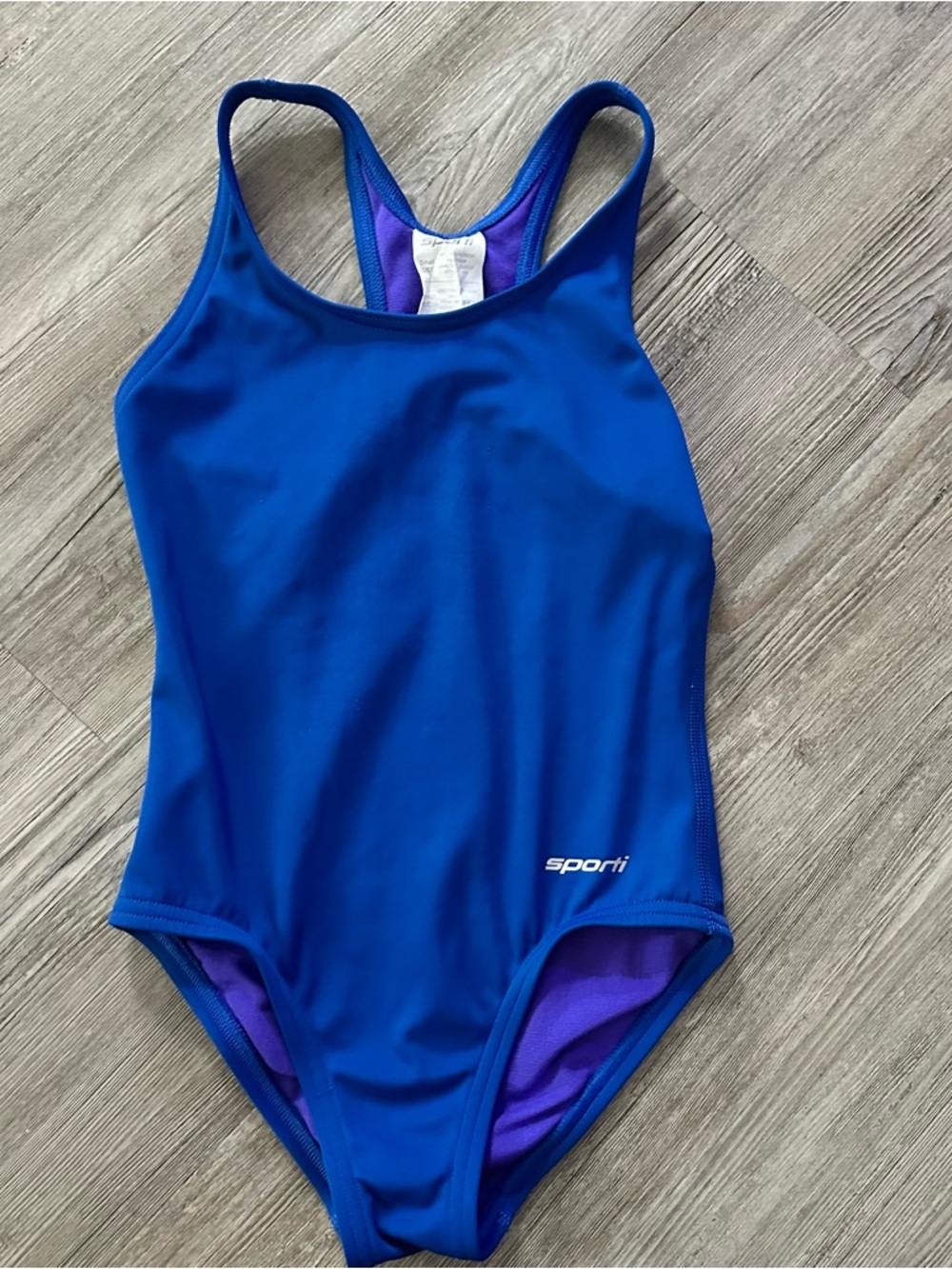 Sporti Royal Blue One-Piece Swimsuit